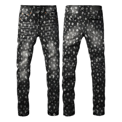 PURPLE  Fashion Jeans 9112