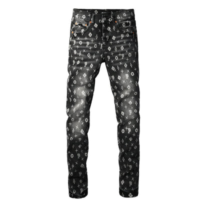 PURPLE  Fashion Jeans 9112