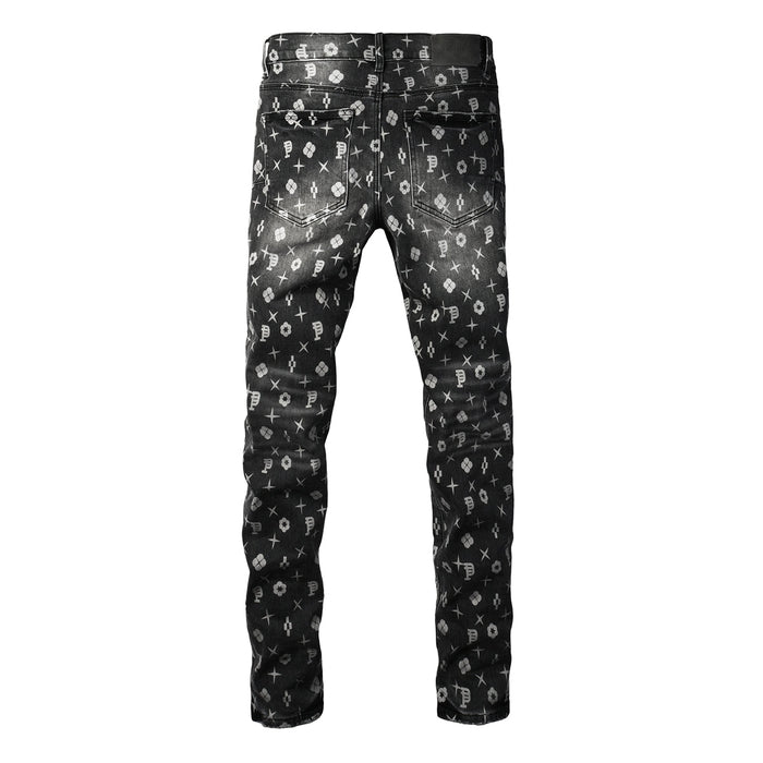 PURPLE  Fashion Jeans 9112