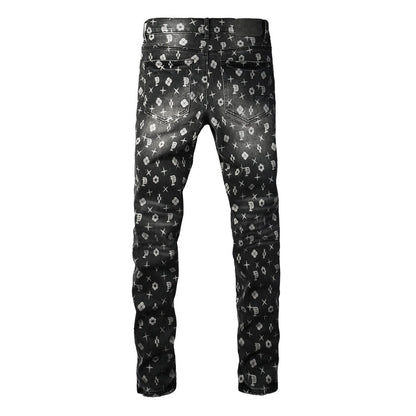 PURPLE  Fashion Jeans 9112