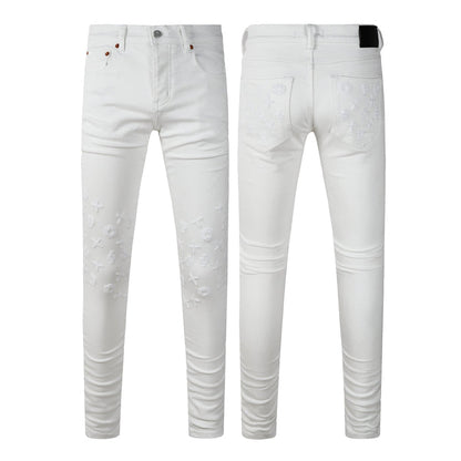 PURPLE  Fashion Jeans 9113
