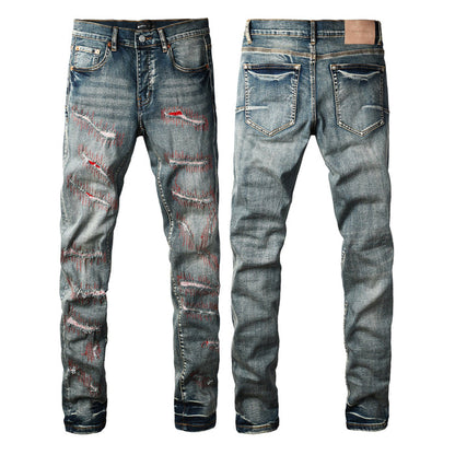 PURPLE  Fashion Jeans 9114