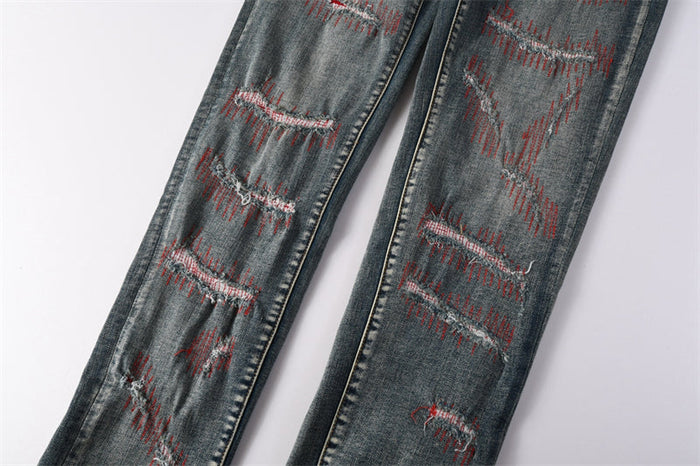 PURPLE  Fashion Jeans 9114