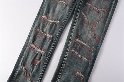PURPLE  Fashion Jeans 9114