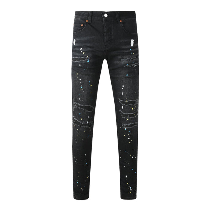 PURPLE  Fashion Jeans 9121