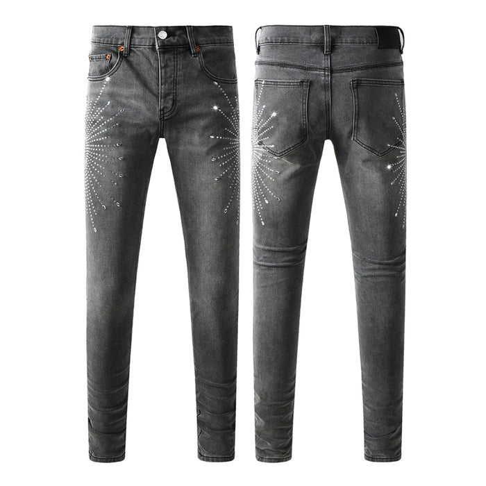 PURPLE  Fashion Jeans 9123