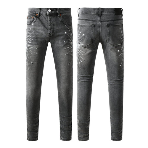 PURPLE  Fashion Jeans 9123