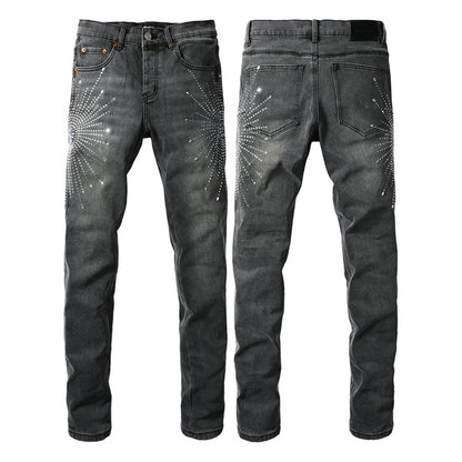 PURPLE  Fashion Jeans 9123