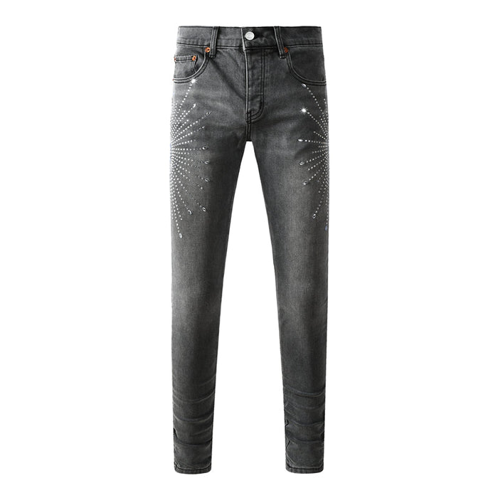 PURPLE  Fashion Jeans 9123