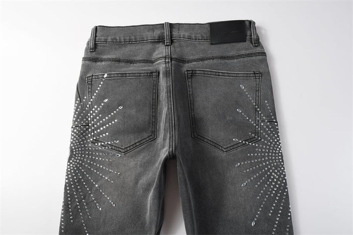 PURPLE  Fashion Jeans 9123
