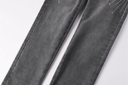 PURPLE  Fashion Jeans 9123