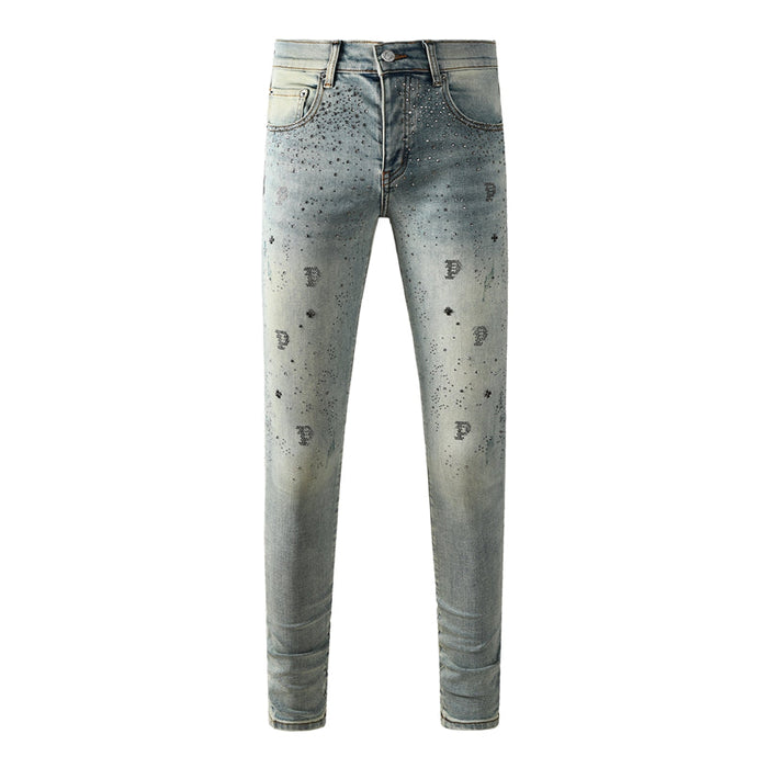 PURPLE  Fashion Jeans 9127