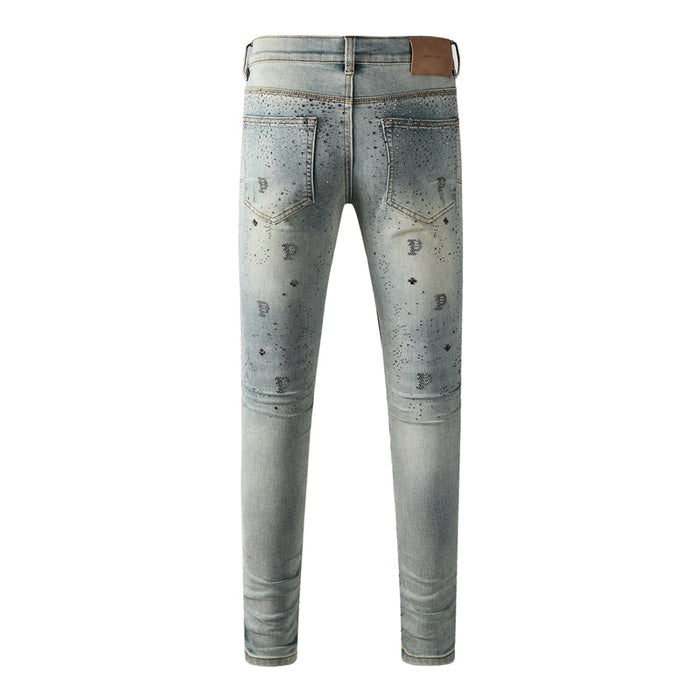 PURPLE  Fashion Jeans 9127