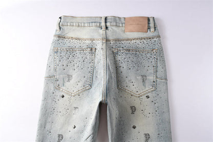 PURPLE  Fashion Jeans 9127