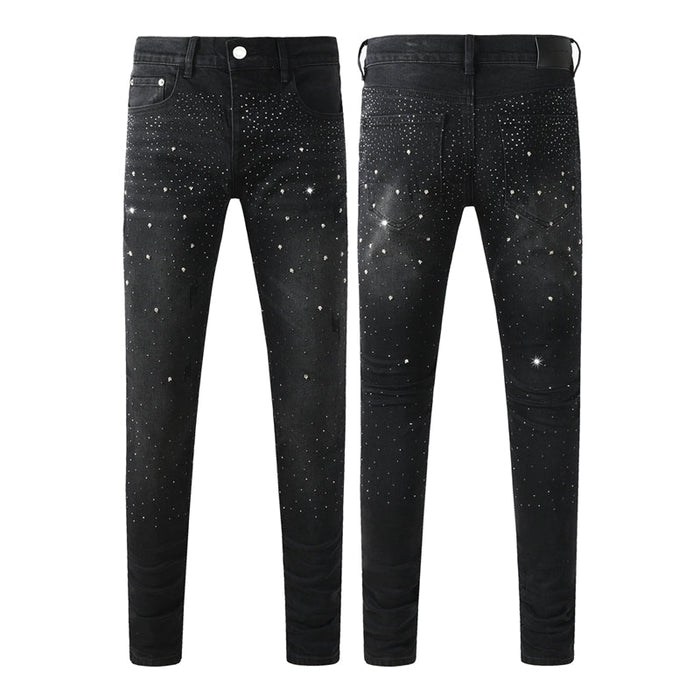 PURPLE  Fashion Jeans 9130