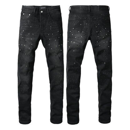 PURPLE  Fashion Jeans 9130
