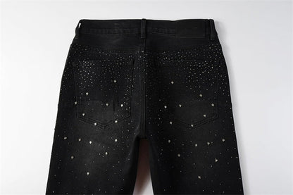 PURPLE  Fashion Jeans 9130