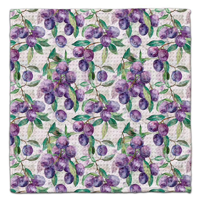 Purple Grapes  Eco-Friendly Washcloth - CJ Bella Co.