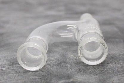 Pyrex 300mL Flat Bottom Recovery Flask 24/40 and Three-Way Claisen Adapter 19/22