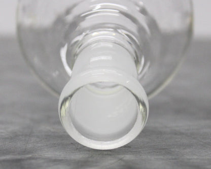 Pyrex 300mL Flat Bottom Recovery Flask 24/40 and Three-Way Claisen Adapter 19/22