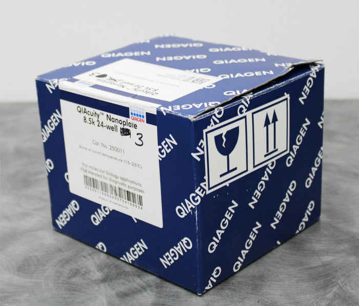 QIAGEN 250011 QIAcuity Nanoplate 8.5K 24-Well Opened Box of 3