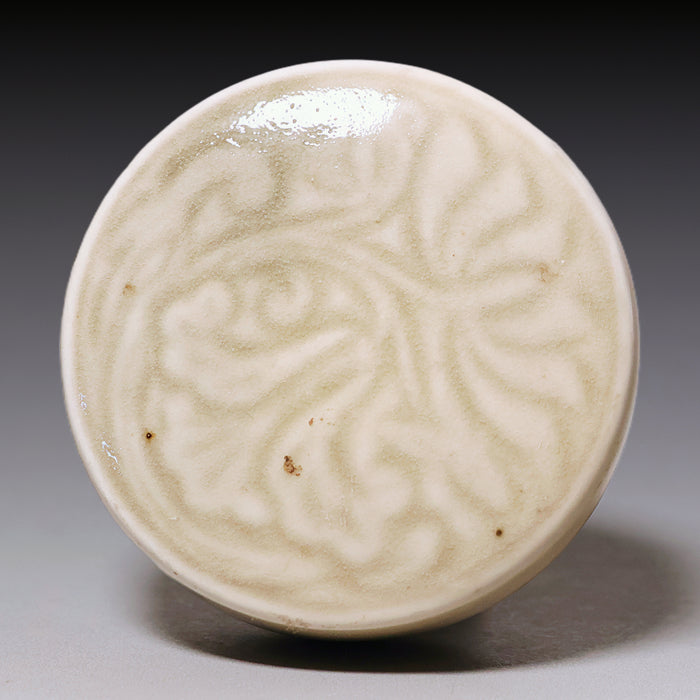 Qing Dynasty, Ceramic Ink Box for Stamp Seal