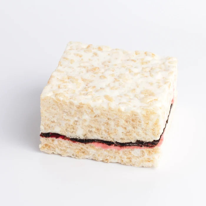 Raspberry Chocolate Crispy Treat
