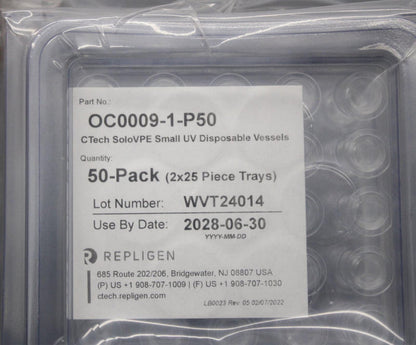 Repligen OC0009-1-P50 ColoVPE Small UV Disposable
