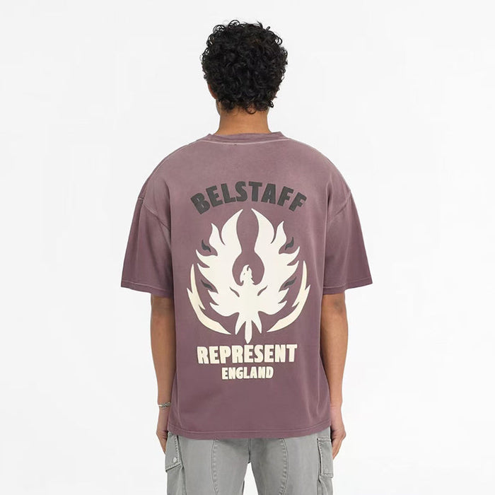 Represent X Belstaff Flame Phoenix T-Shirt