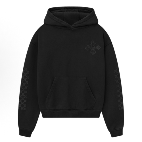 RHUDE Cross-Logo Hoodie