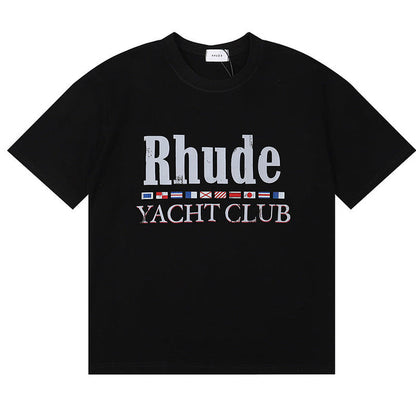 RHUDE Grand Prix logo T-Shirts
