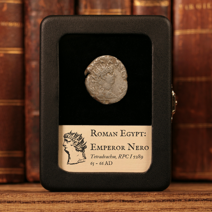 Roman Egypt, Emperor Nero, BI Tetradrachm, Alexandria Reverse - 65 to 66 CE - Roman Provinces