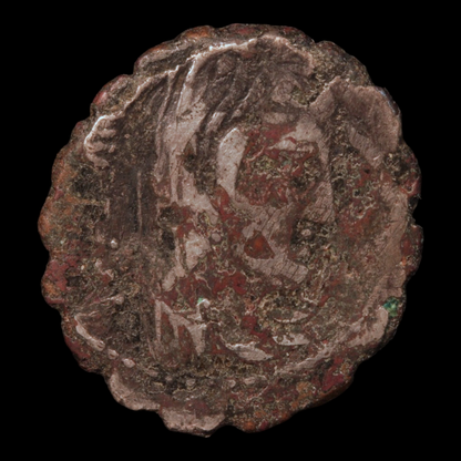 Roman Republic, Denarius Serratus, Head of Hispania & Togate Figure - 81 BCE - Roman Republic
