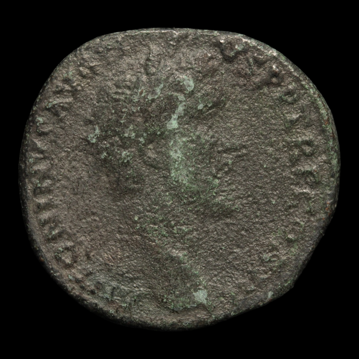 Rome, Emperor Antoninus Pius, Large Bronze (Sesterius) - 140 to 144 CE - Roman Empire