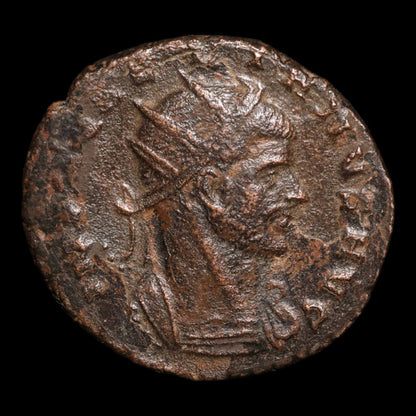 Rome, Emperor Aurelian, BI Antoninianus, Genius (Divinity) - 270 to 275 CE - Roman Empire