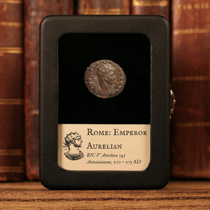 Rome, Emperor Aurelian, BI Antoninianus, Genius (Divinity) - 270 to 275 CE - Roman Empire