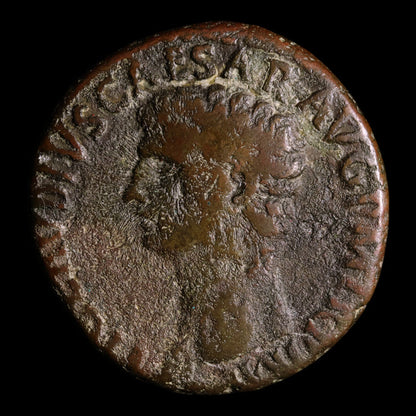 Rome, Emperor Claudius, AE As, Libertas (Goddess of Liberty - 41 to 50 CE - Roman Empire