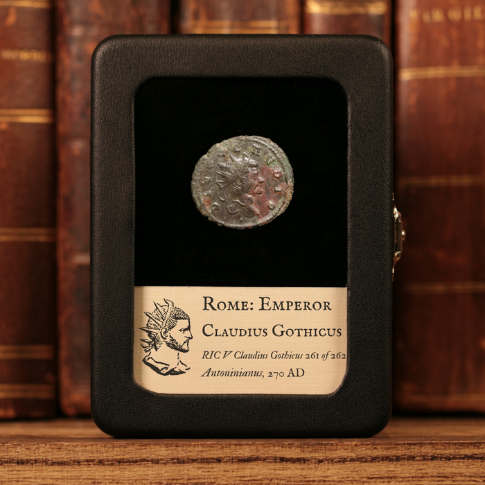 Rome, Emperor Claudius II Gothicus, BI Antoninianus, Altar Reverse - 270 CE - Roman Empire