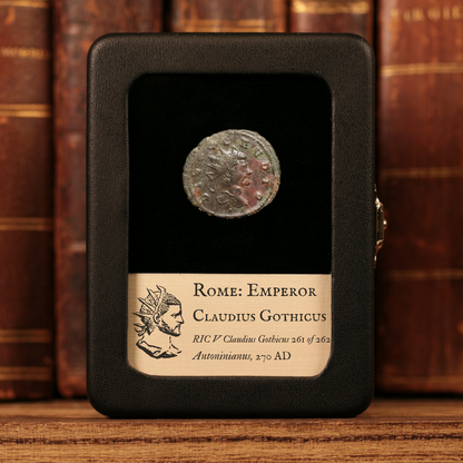 Rome, Emperor Claudius II Gothicus, BI Antoninianus, Altar Reverse - 270 CE - Roman Empire