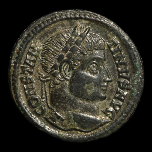 Rome, Emperor Constantine I, AE3, VOT/XX Within Wreath - 321 to 324 CE - Roman Empire