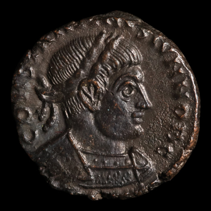 Rome, Emperor Constantine II, AE Nummus, Two Soldiers Reverse - 336 CE - Roman Empire