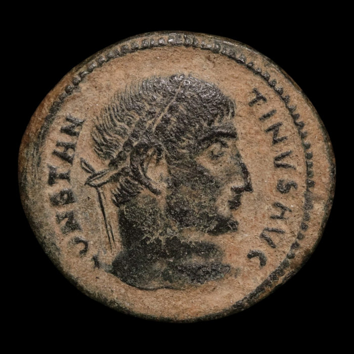 Rome, Emperor Constantine the Great, AE Unit, Votive Wreath Reverse - 324 CE - Roman Empire
