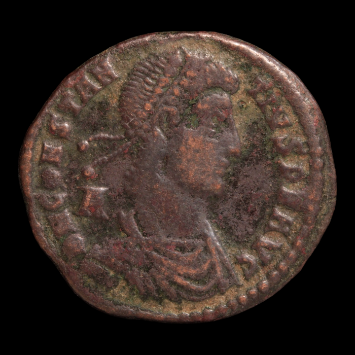 Rome, Emperor Constantius II, Large AE1, Soldier Spearing Horseman Reverse - 337 – 361 CE - Roman Empire