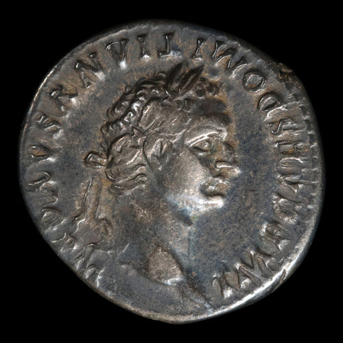 Rome, Emperor Domitian, AR Denarius, Minerva (Goddess of Wisdom) - 81 CE - Roman Empire