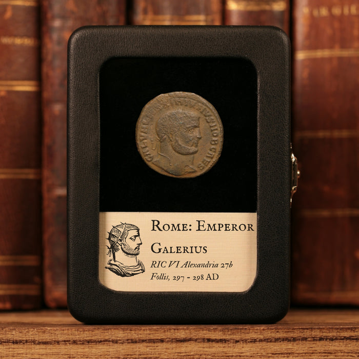 Rome, Emperor Galerius, AE Follis, Genius (Divinity) - 297 to 298 CE - Roman Empire