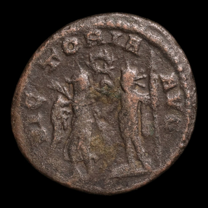 Rome, Emperor Gallienus, BI Antoninianus, Goddess of Victory - 255 to 256 CE - Roman Empire