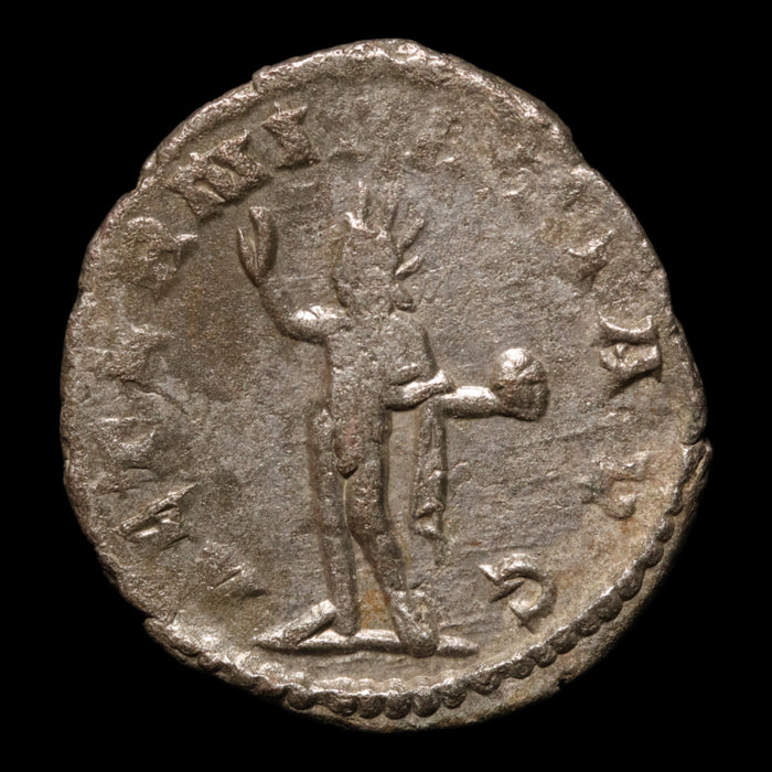 Rome, Emperor Gallienus, BI Antoninianus, Sol (Sun God) - 260 to 268 CE - Roman Empire