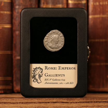Rome, Emperor Gallienus, BI Antoninianus, Sol (Sun God) - 260 to 268 CE - Roman Empire