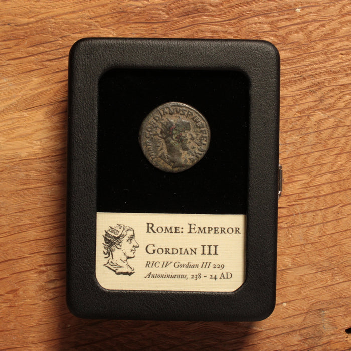 Rome, Emperor Gordian III Antoninianus, Virtus Reverse - 238 to 244 CE - Roman Empire
