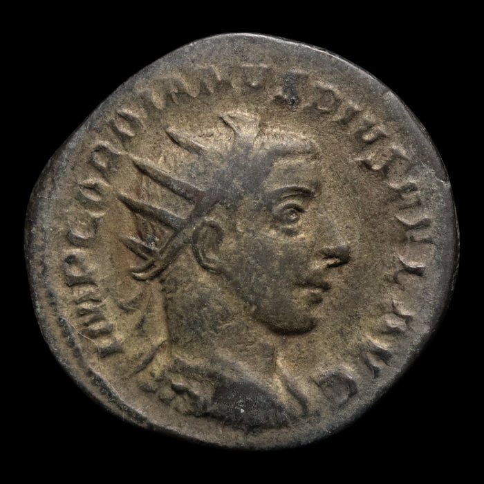 Rome, Emperor Gordian III, BI Antoninianus, Fortuna (Goddess of Fortune) - 242 to 244 CE - Roman Empire